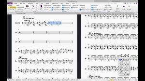 Sibelius Ultimate. Слэш-нотация. Часть I