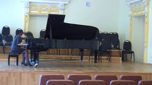 Гос.экзамен. Специальность. Борисова Нина, фортепиано, 11.06.13 смотреть онлайн
