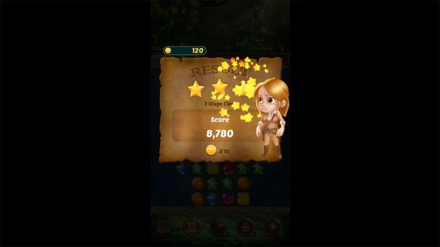 Jewels Jungle : Match 3 Puzzle (Gameplay Android) смотреть онлайн