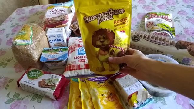 Продуктовая закупка Магнит Октябрь 2019