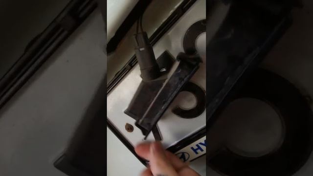 Замена лампы подсветки номера Hyundai solaris hatcback/ Replacement lamp light plate смотреть онлайн