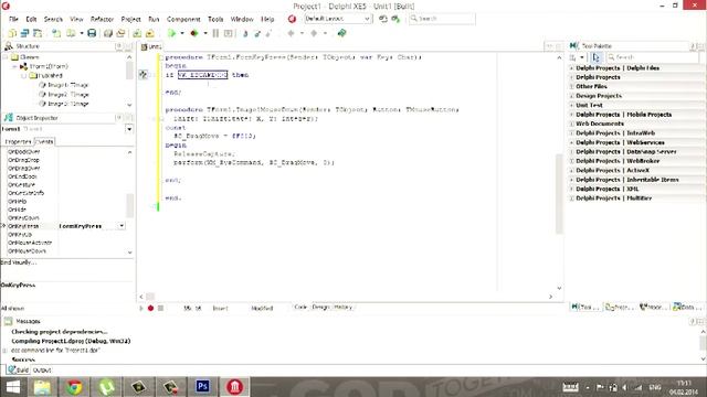 [DELPHI] Создание графического интерфейса смотреть онлайн