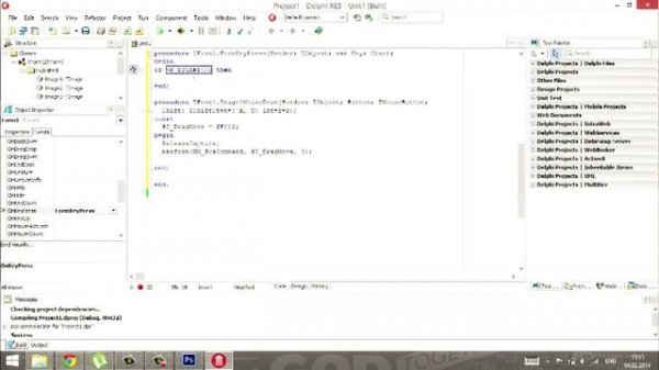[DELPHI] Создание графического интерфейса