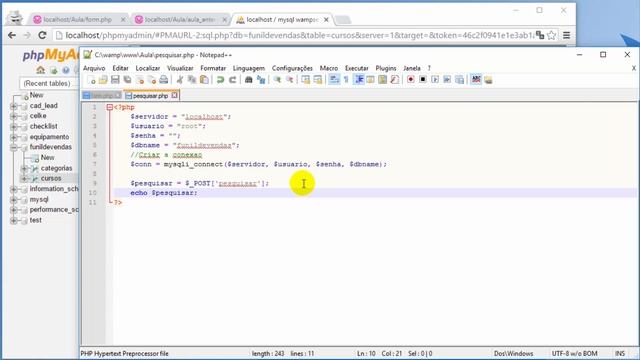 Como fazer sistema de busca com PHP смотреть онлайн