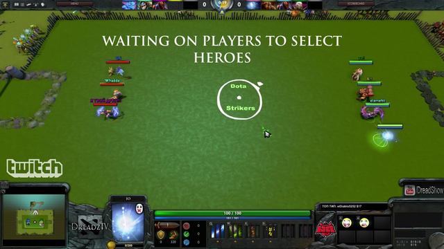 Dread.[12июля 2015] Dota 2. кастомки ч2 смотреть онлайн