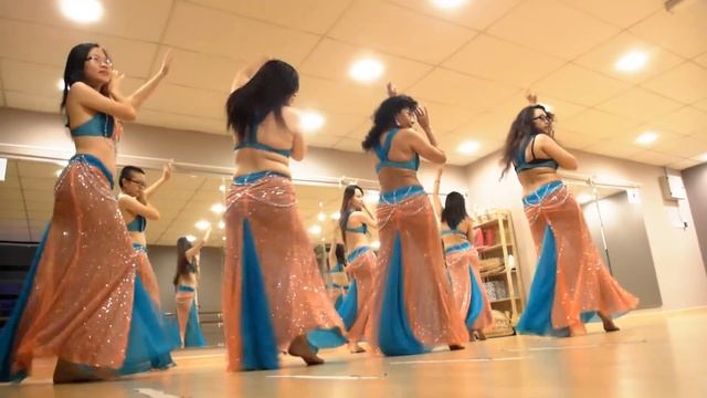 Belly Dance Class "Habibi Ya Eini" Choreography @ DancePot, KL смотреть онлайн