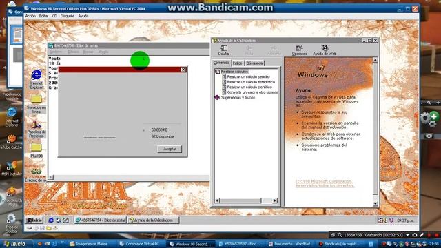 Windows 98 Second Edition Plus Windows NT 4.0 Workstation SP1 Mon Virtual PC 2004 2007 смотреть онлайн