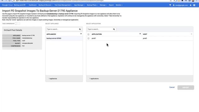 Google Cloud Backup and DR - Importing Compute Engine Instance Backups смотреть онлайн