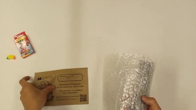 Обзор товара: Меловая Доска на Холодильник - Получат 30x40см, только доска Doski4you смотреть онлайн