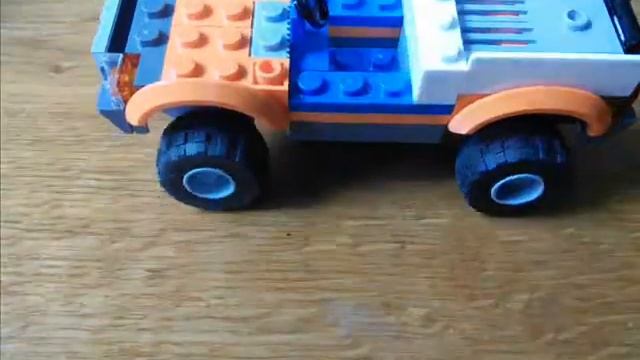 обзор набора Lego 60012 внедорожник и лодка смотреть онлайн