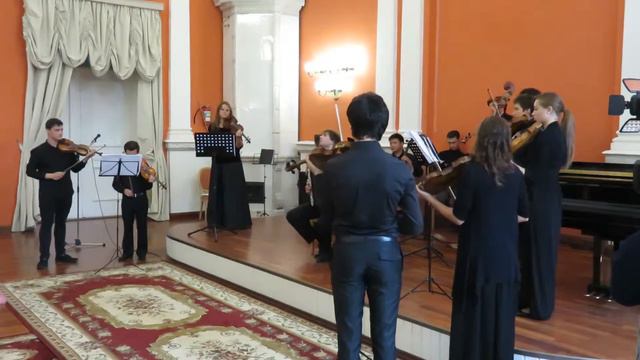 РИШАР ГАЛЬЯНО К.для Баяна и Струнных 30.08.2014 Владимир Розанов + Synergy Orchestra + Семён Гуреви смотреть онлайн