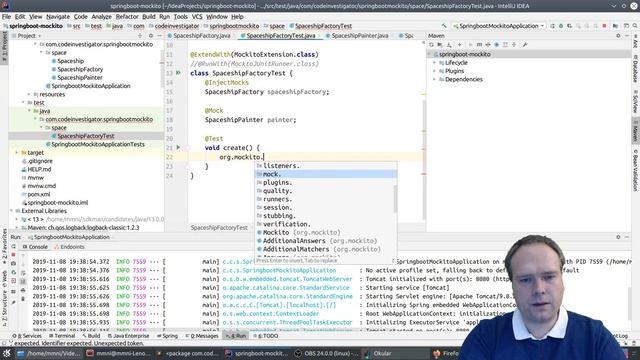 Spring Boot Mockito смотреть онлайн