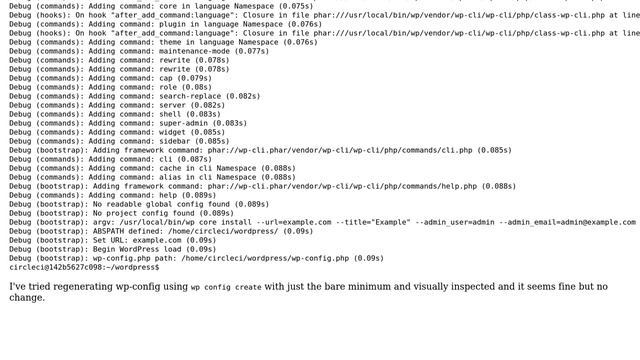 Wordpress: wp-cli silently fails with 255 when running wp core install (2 Solutions!!) смотреть онлайн