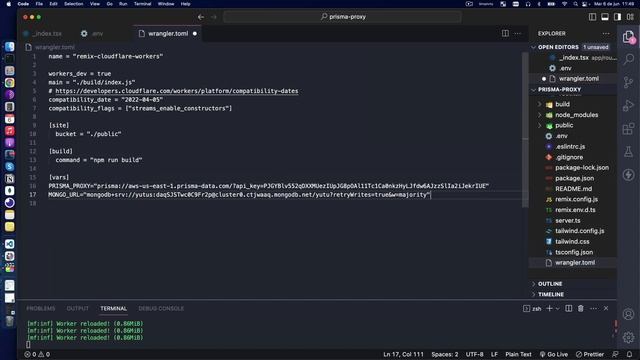 Cómo usar MongoDB desde cloudflare con un Prisma Proxy смотреть онлайн
