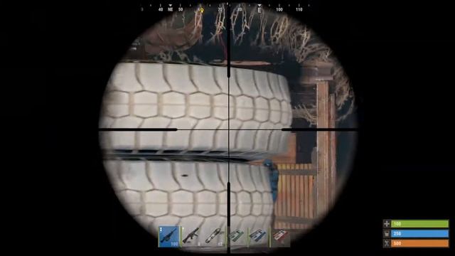 Rust : Лутаем Военные Туннели , Military tunnels смотреть онлайн
