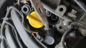 Рено Меган 3 треск при первом запуске. Клапан фазарегулятора.