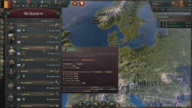 #1: Die Menschen: Pops, Kultur, Religion, Berufe & Lebensstandard ✦ Victoria 3 Tutorial (Deutsch) смотреть онлайн