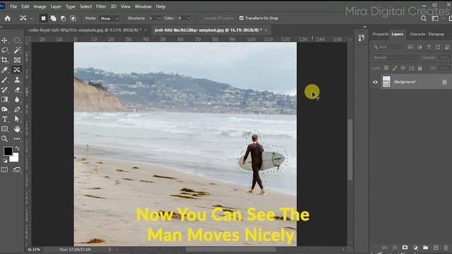 How to Use Content Aware Move Tool in Photoshop CC 2021 | Photoshop Tutorial смотреть онлайн