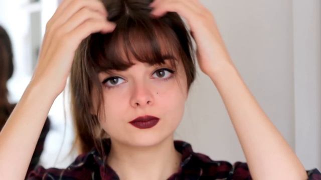 How To Tame Bangs | Styling Tips смотреть онлайн