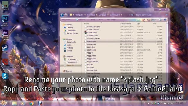 [LostSaga] Change Game Guard Display смотреть онлайн