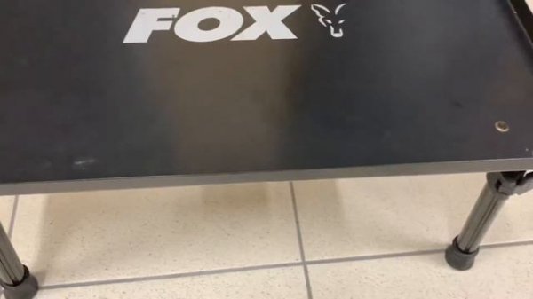 Fox Warrior bivvy table(обзор столика)