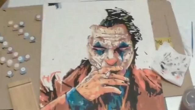 Картина по номерам. Джокер смотреть онлайн