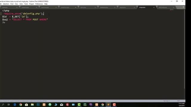 PHP & MySql Series Tutorial [part #12]- Read, Update and Delete data смотреть онлайн