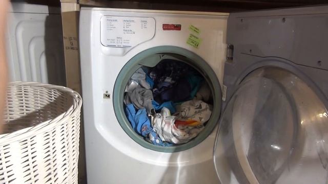 Hotpoint Aqualtis AQM8F49U : Load, Program, Detergent, Start (Part 1)