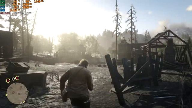 Red Dead Redemption 2 On Ryzen 5 2400G With Vega 11 igpu Gameplay Benchmark смотреть онлайн