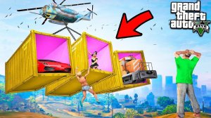 БИТВА ЗА КОНТЕЙНЕРЫ И ВЕЗЕНИЕ ОТ БОГА В ГТА 5 МОДЫ! ОБЗОР МОДА В GTA 5! ИГРЫ ГТА ВИДЕО MODS