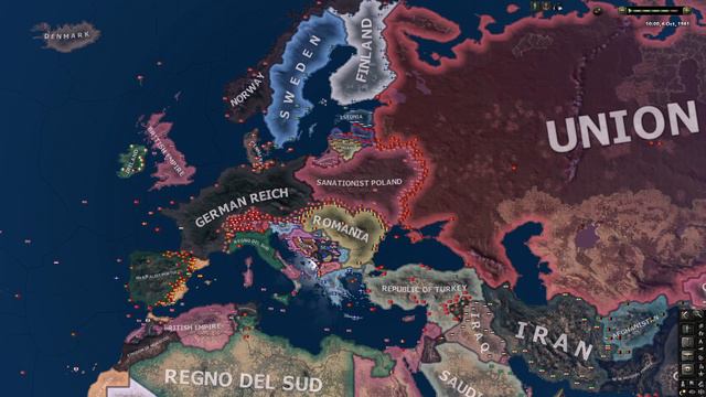 When Poland joins the Axis- Hoi4 Timelapse смотреть онлайн