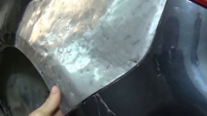 Рихтовка крыла. Кузовной ремонт.