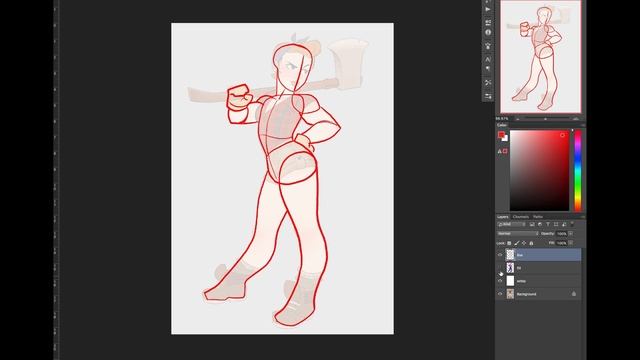 How to approach creating a 2D character in ZBrush Pt.1 смотреть онлайн