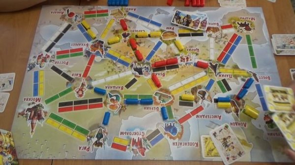 TIcket to Ride Junior. Европа. Let's play.