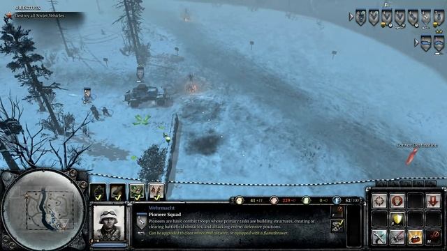 Company of Heroes 2 Theater of War Challenge Case Blue DLC Convoy on General difficulty смотреть онлайн