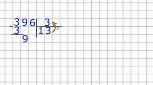 Деление трёхзначного числа на однозначное число столбиком