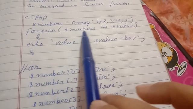 Numeric array in php смотреть онлайн