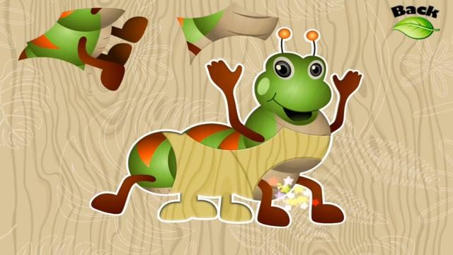 Puzzle Bugs Shape Puzzles - kids learning puzzles game for kids смотреть онлайн
