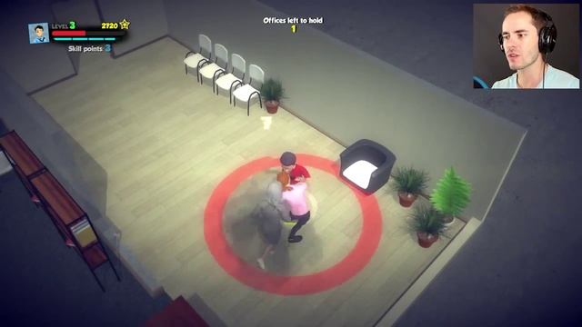 Office Battle Indie Game | BASHING YOUR COWORKERS! - Office Battle (Weird Indie Game) смотреть онлайн