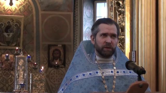 Проповедь отца Алексея 16 февраля 2014 года. смотреть онлайн
