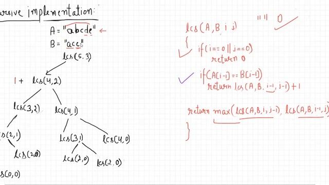 Longest Common Subsequence смотреть онлайн