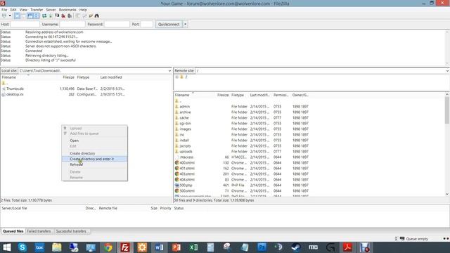 Using Filezilla 3.1 to upload myBB 1.8 plugins смотреть онлайн