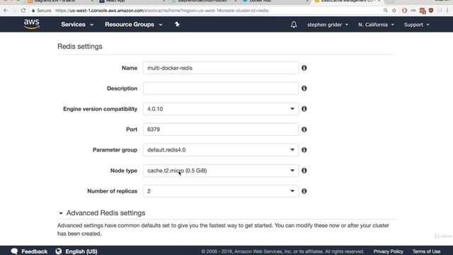 Docker and Kubernetes || Part 131 || ElastiCache Redis Creation смотреть онлайн