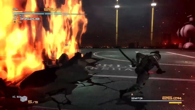 Metal Gear Rising: Sam DLC Armstrong Boss Fight HD смотреть онлайн