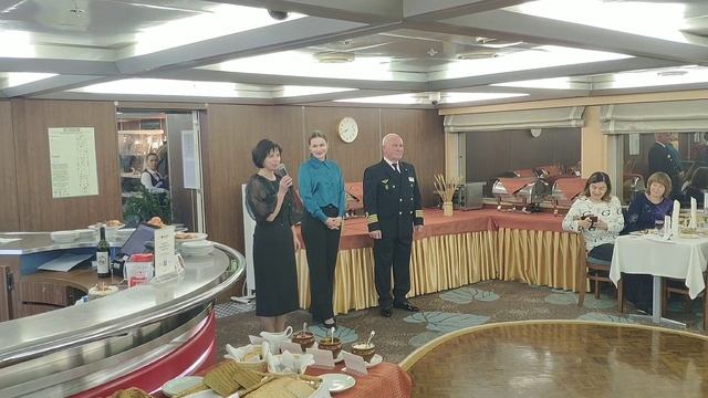 Круиз на теплоходе Александр Пушкин: день 6-ой, часть 2-ая: Капитанский ужин ?☝️ смотреть онлайн