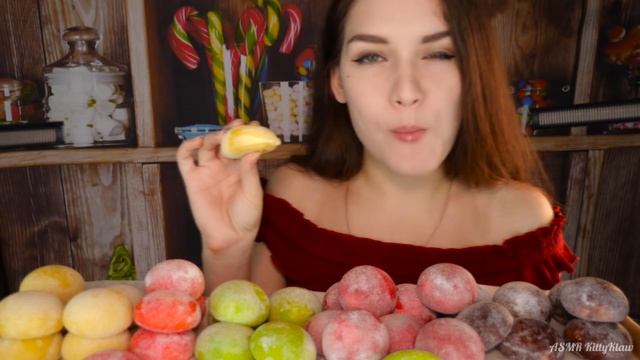 АСМР Итинг Моти (Мочи) Мороженое ? ASMR MOCHI Ice Cream ? (NO TALKING) (EATING SOUNDS) ? смотреть онлайн