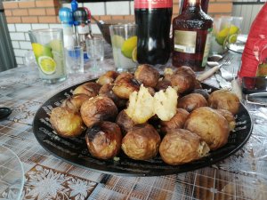 Как приготовить вкусную картошку на шампурах?