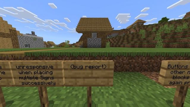 MOB FARM & SIGN FIXES! In Minecraft Bedrock 1.20.32!