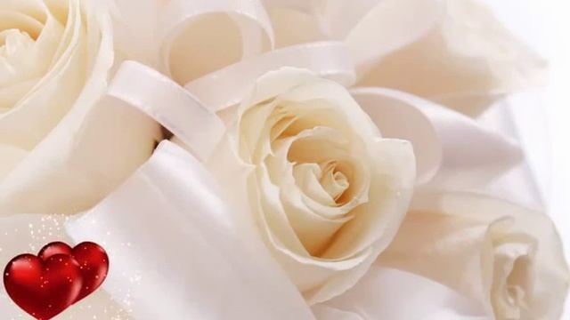 Футажи для видеомонтажа белые розы два сердца смотреть онлайн