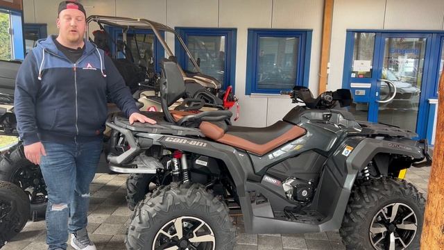 Was ist neu an der Can Am Outlander LTD 1000R Vorstellung 2022, wo ist das Navi? Luftfahrwerk? смотреть онлайн